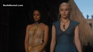NATHALIE EMMANUEL nude in Game of Thrones