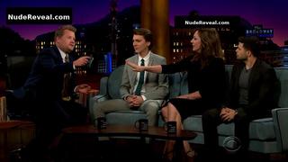 ALLISON JANNEY nude in The Late Late Show with James Corden