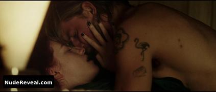 JULIA GARNER nude in Tomato Red