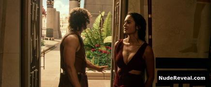 COURTNEY EATON nude in Gods of Egypt