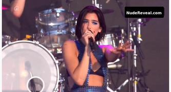 DUA LIPA nude in Pukkelpop