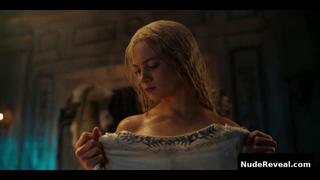 FREYA ALLAN nude in The Witcher