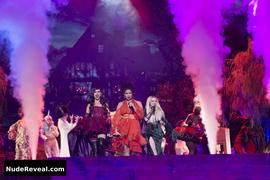 SOFIA CARSON nude in Hocus Pocus 25th Anniversary Halloween Bash