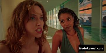 LOU DE LAAGE nude in Coup de Chance
