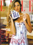 GISELE BUNDCHEN nude in Revista Elle
