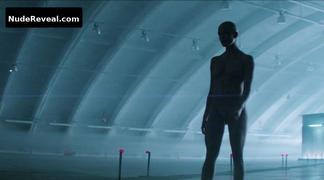CAITY LOTZ nude in The Machine