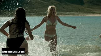 ALBA FLORES nude in Locked Up