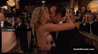 ALEXANDRA LAMY nude in The Golden Globe Awards