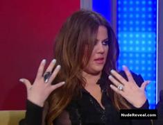 KHLOE KARDASHIAN nude in Fox and Friends