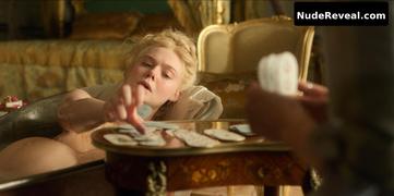 ELLE FANNING nude in The Great