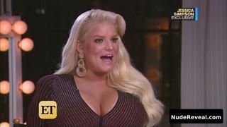 JESSICA SIMPSON nude in Entertainment Tonight