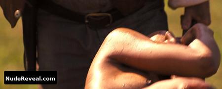 KERRY WASHINGTON nude in Django Unchained