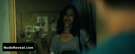 ZOE SALDANA nude in Colombiana