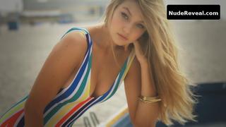 GIGI HADID nude in SPORTS ILLUSTRATED SWIMSUIT 2014