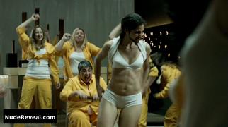 ALBA FLORES nude in Locked Up