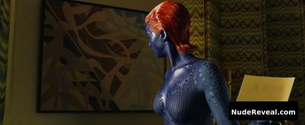 JENNIFER LAWRENCE nude in X-Men: Days of Future Past