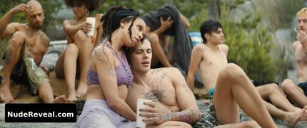 FKA TWIGS nude in The Crow