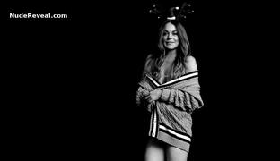 LINDSAY LOHAN nude in LOVE Advent