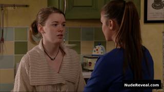 AMY JAMES-KELLY nude in Coronation Street