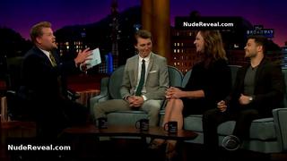 ALLISON JANNEY nude in The Late Late Show with James Corden