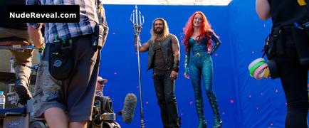 AMBER HEARD nude in Aquaman