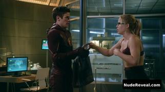EMILY BETT RICKARDS nude in The Flash