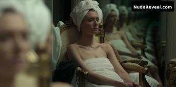 ELIZABETH DEBICKI nude in The Crown