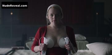 ELISABETH MOSS nude in The Handmaid’s Tale