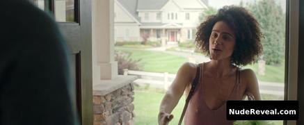 NATHALIE EMMANUEL nude in Holly Slept Over