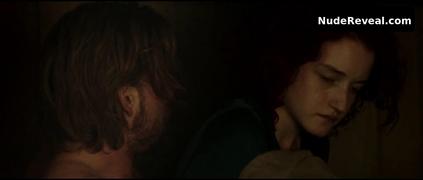JULIA GARNER nude in Tomato Red