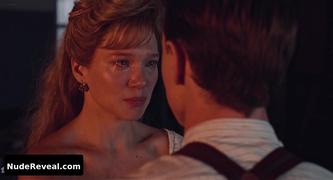 LEA SEYDOUX nude in The Beast