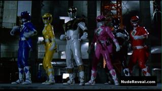 AMY JO JOHNSON nude in Mighty Morphin