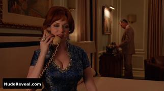 CHRISTINA HENDRICKS nude in Mad Men