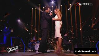 CLAIRE KEIM nude in The Voice France