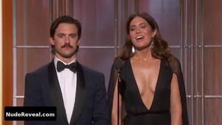 MANDY MOORE nude in The Golden Globe Awards