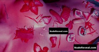 JUSTINA VALENTINE nude in Strawberry Soda