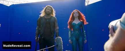 AMBER HEARD nude in Aquaman