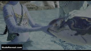 ZOE SALDANA nude in Avatar: The Way of Water