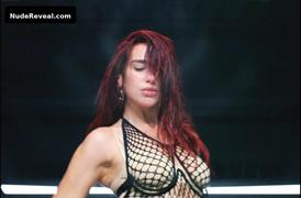 DUA LIPA nude in Houdini