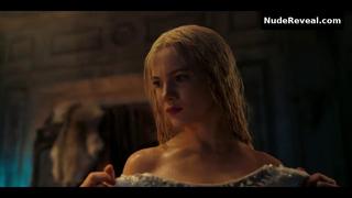 FREYA ALLAN nude in The Witcher
