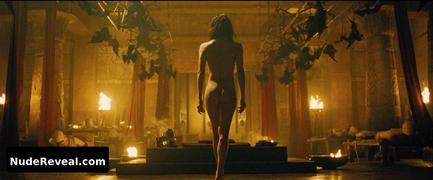 SOFIA BOUTELLA nude in The Mummy