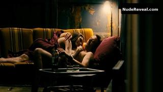 ZOE SALDANA nude in The Losers