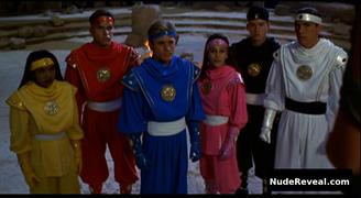 AMY JO JOHNSON nude in Mighty Morphin