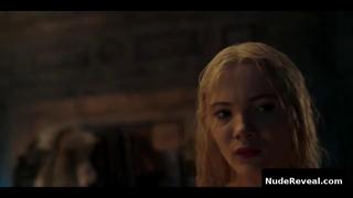 FREYA ALLAN nude in The Witcher