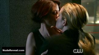 CAITY LOTZ nude in Supergirl
