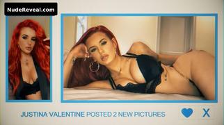 JUSTINA VALENTINE nude in Only Fans