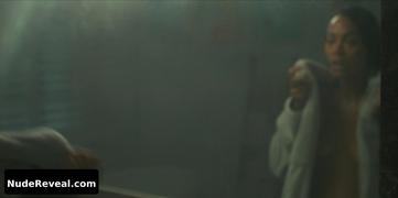 ZOE SALDANA nude in Special Ops: Lioness