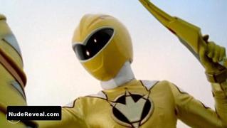 EMMA LAHANA nude in Power Rangers DinoThunder