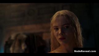 FREYA ALLAN nude in The Witcher