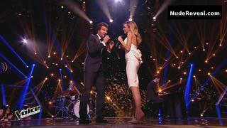 CLAIRE KEIM nude in The Voice France